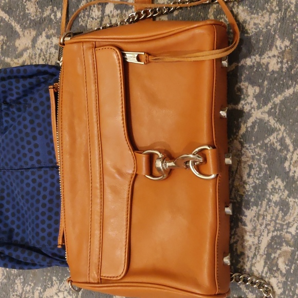 Caramel leather Rebecca Minkoff Large M.A.C. crossbody bag - Picture 4 of 16